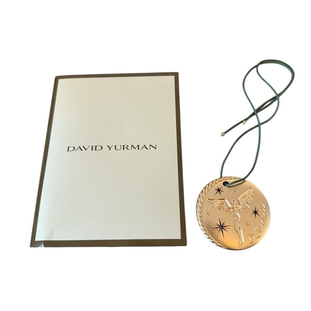 David Yurman 2025 Gold Angel Ornament